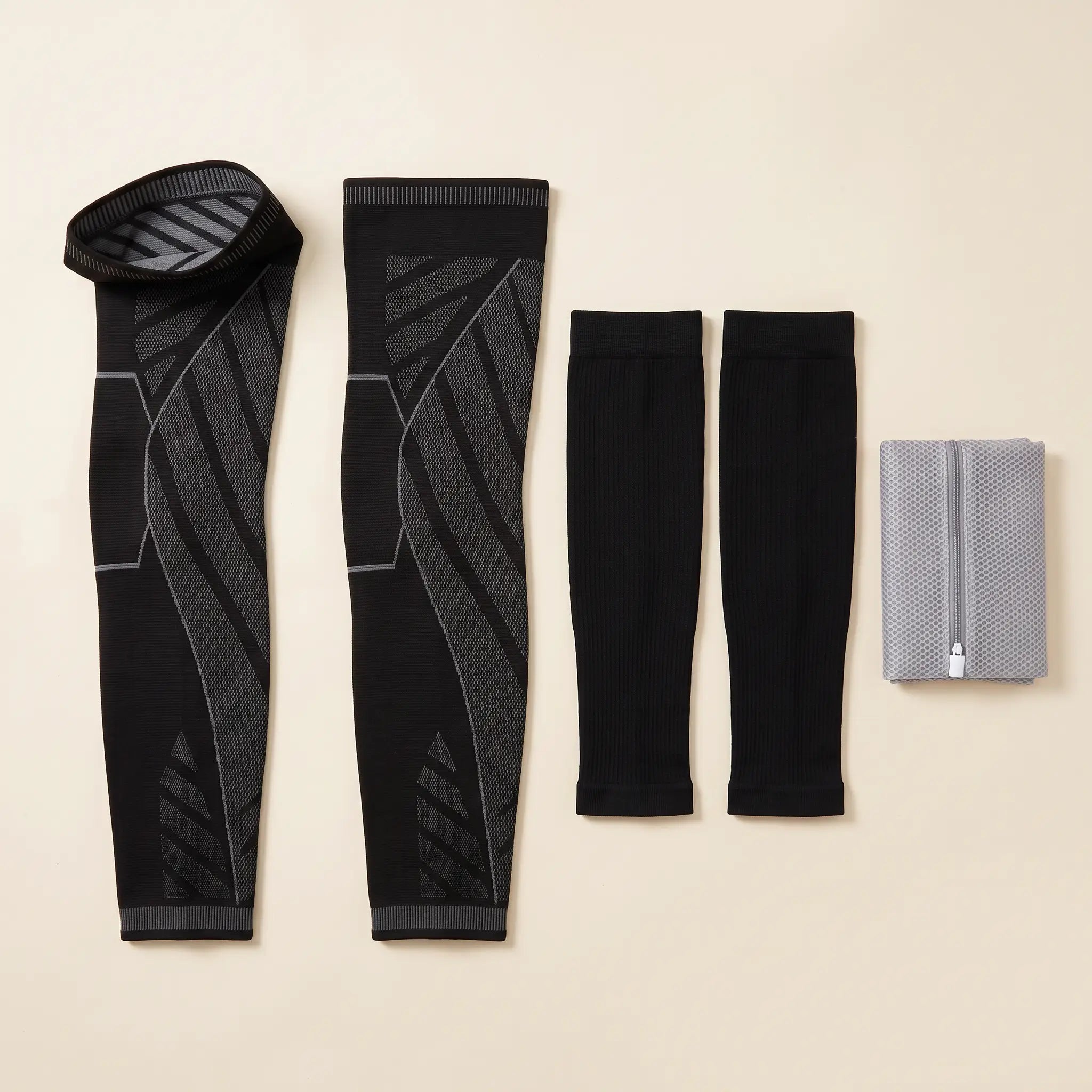 Pack Flexnea : manchons intégraux, manchons de mollet et filet de lavage