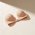 The Sticky Bra, two silicone cups joined by a front clasp