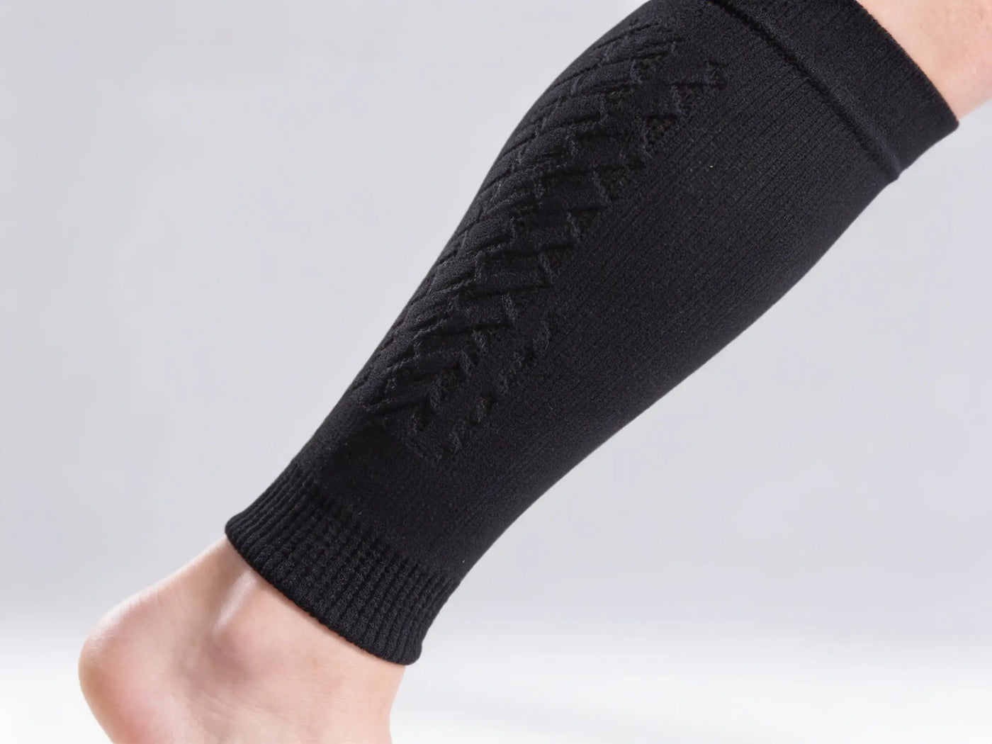 Tricot dégressif du manchon de compression mollet